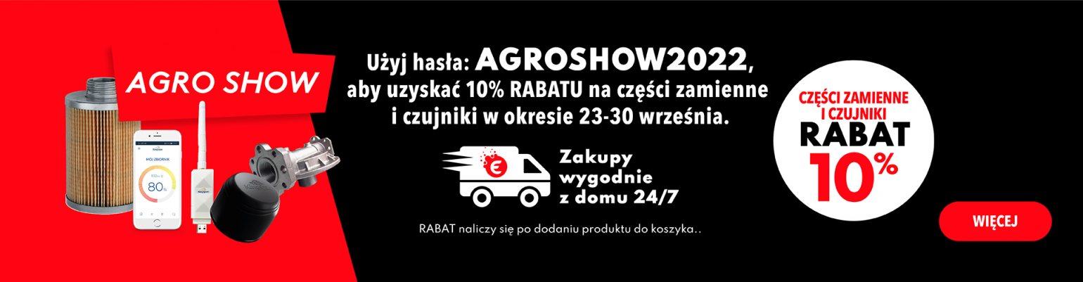 Zniżki po Agro Show!